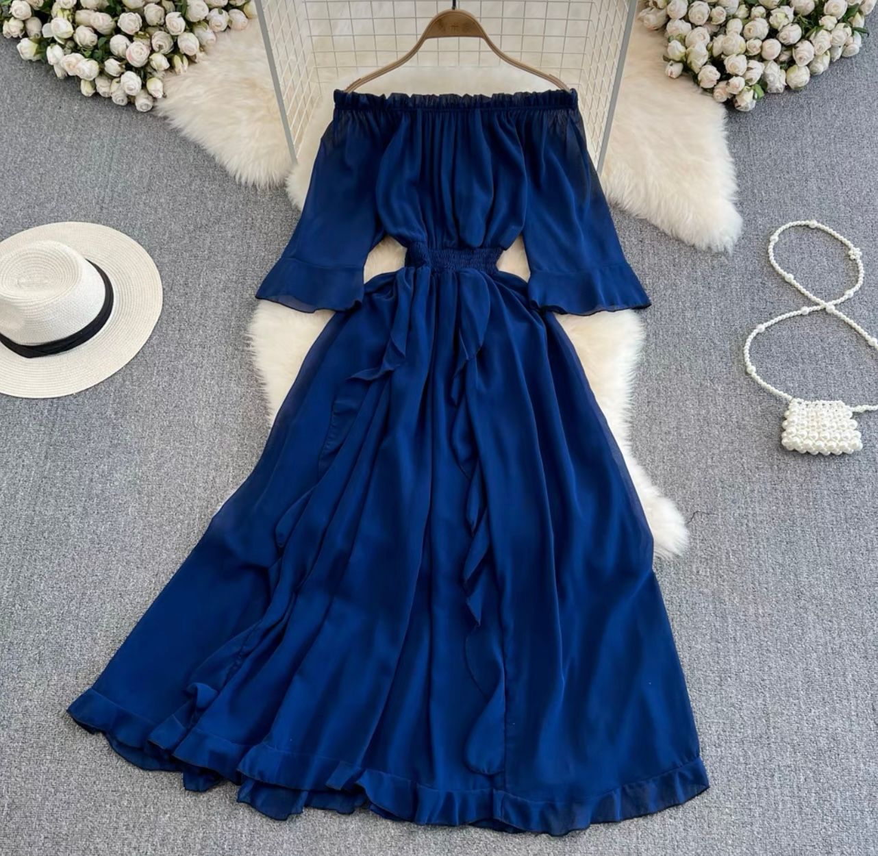 Special moments ruffle dress CD109 image