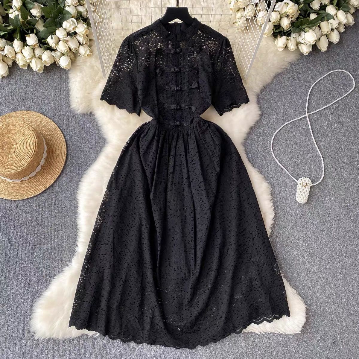 Let’s meet up lace dress FD290 image