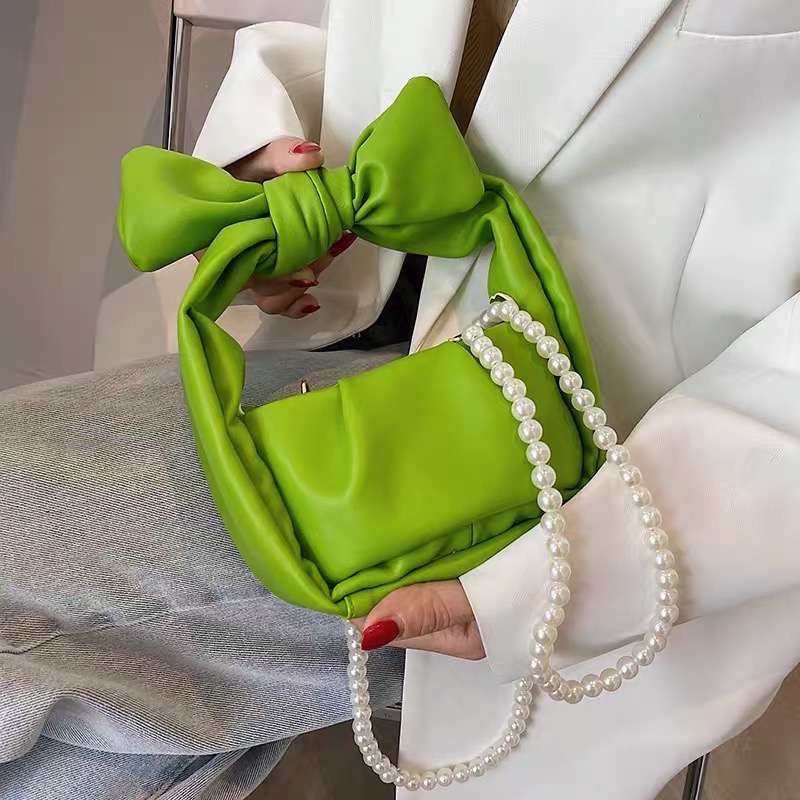 Popstar pearls tied bag BG169 image