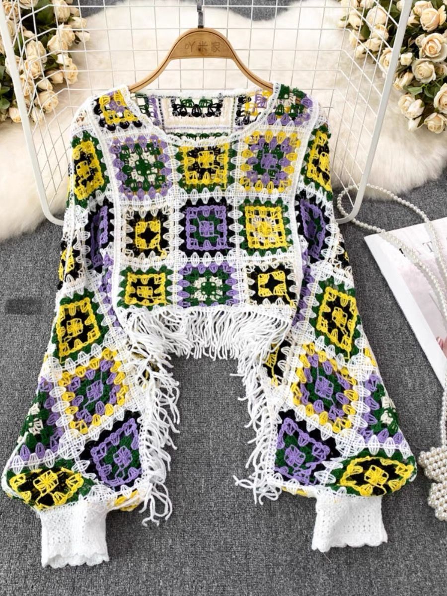 Only want you crotchet sweater SSZZ393 image