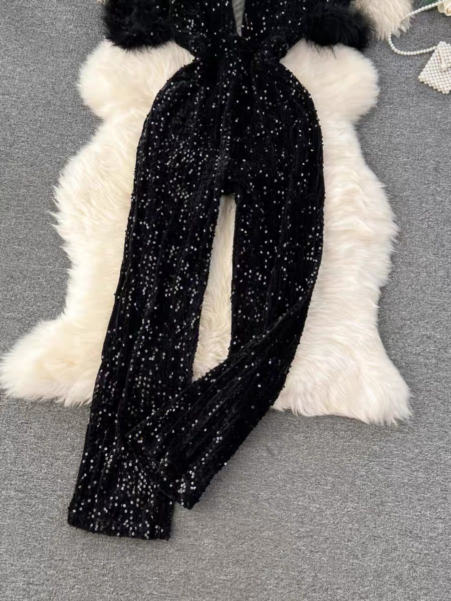 On the list for sequin jumpsuit JRZZ647 image