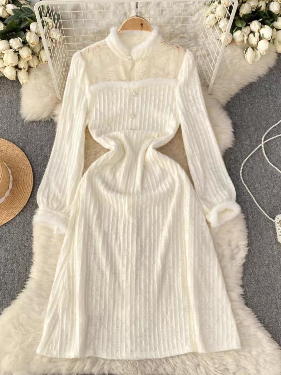Girl next door cozy dress KD220 image