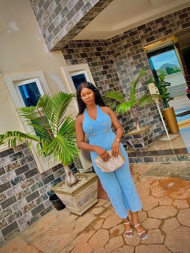 Walk my way sleeveless denim jumpsuit image