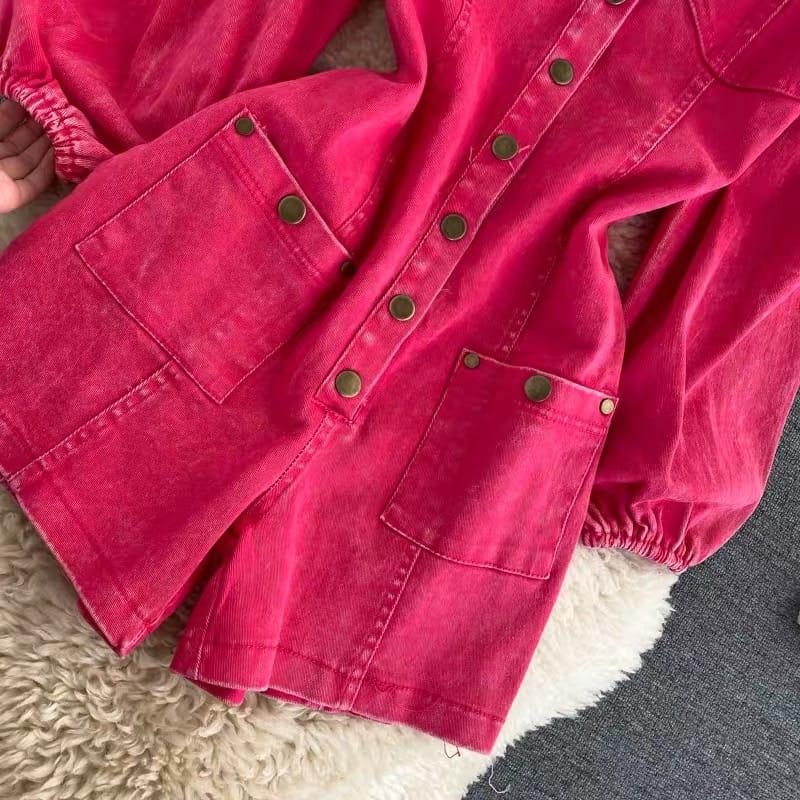 Cara corduroy romper JRZZ187 image