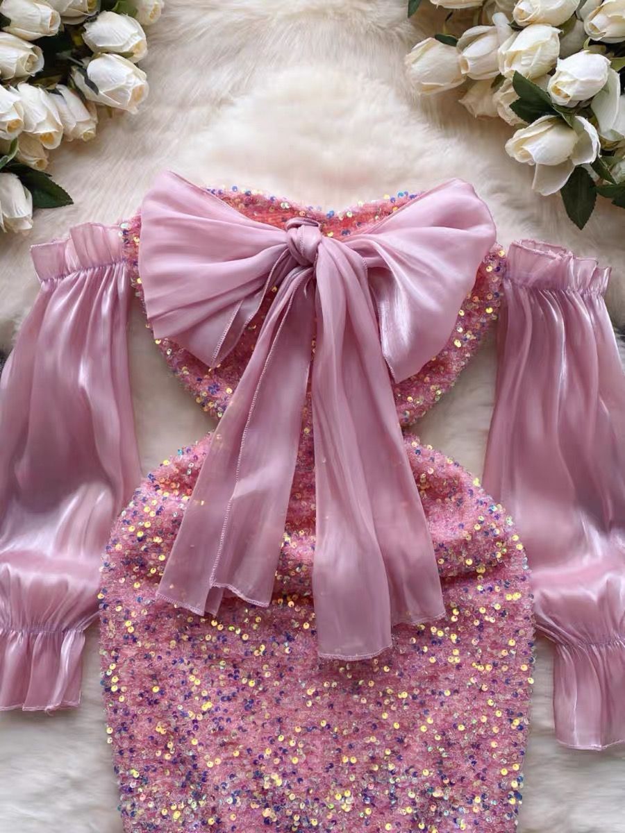 Mad about me sequin dress EBC127 image