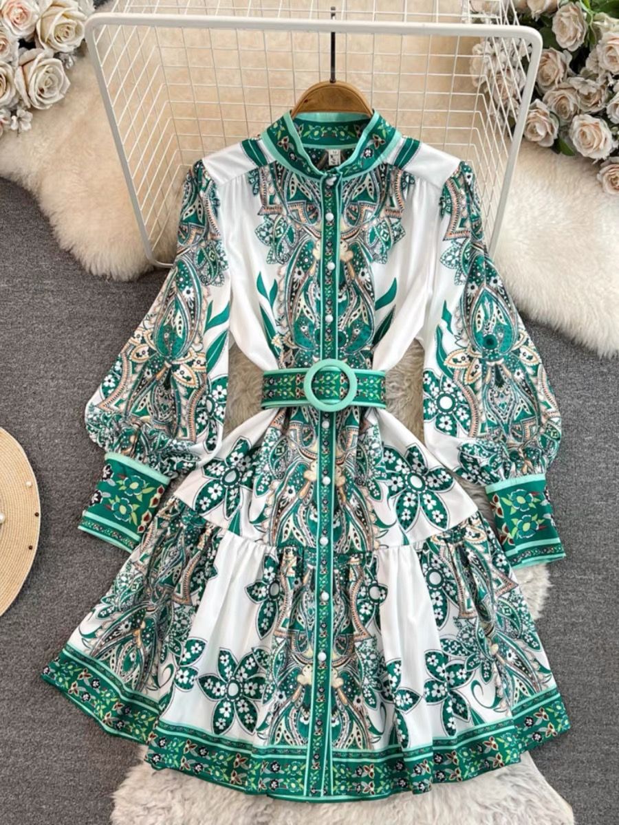 Misunderstood print dress  ED139 image