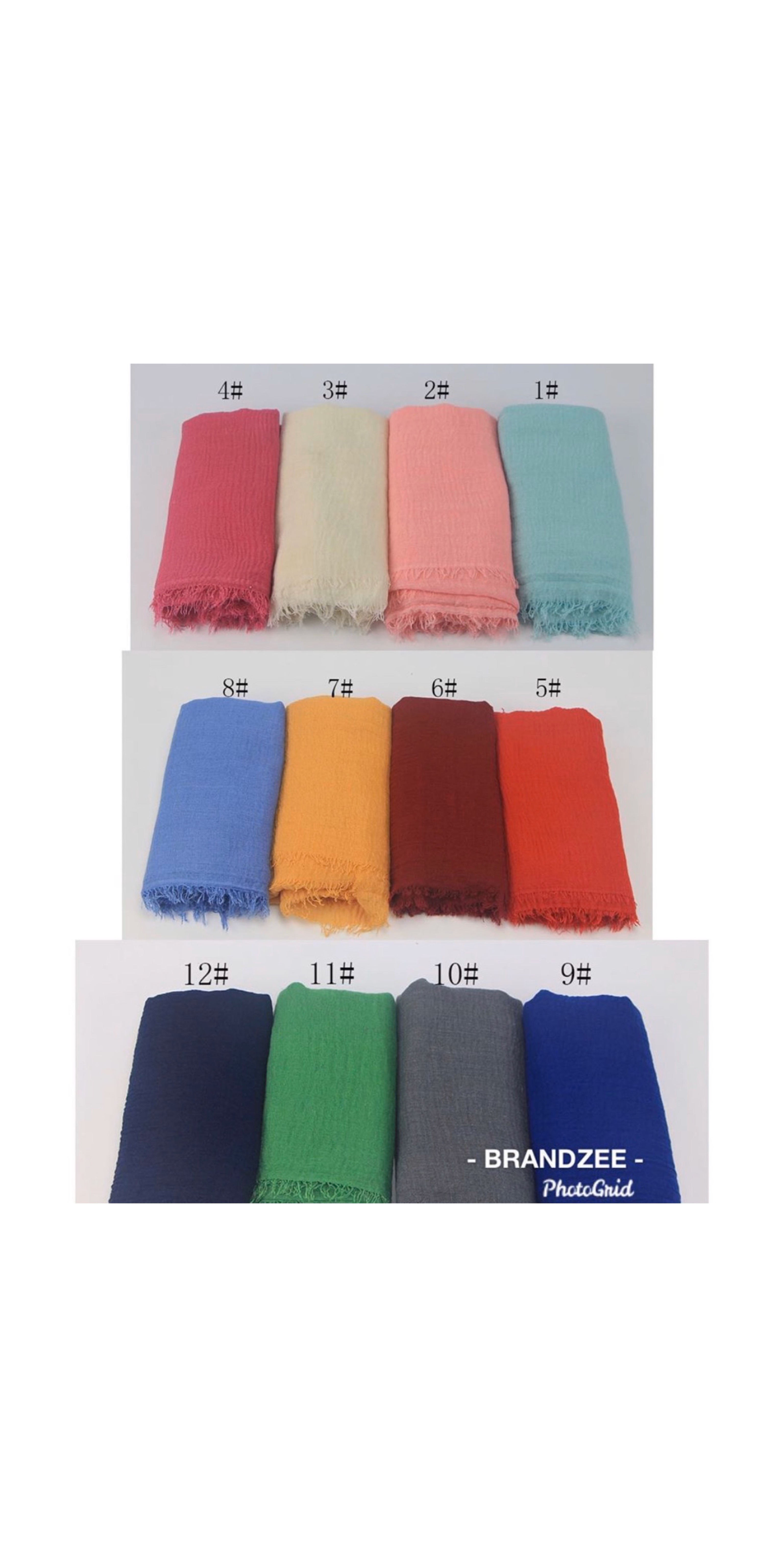 Crinkle cotton veil HW101 image