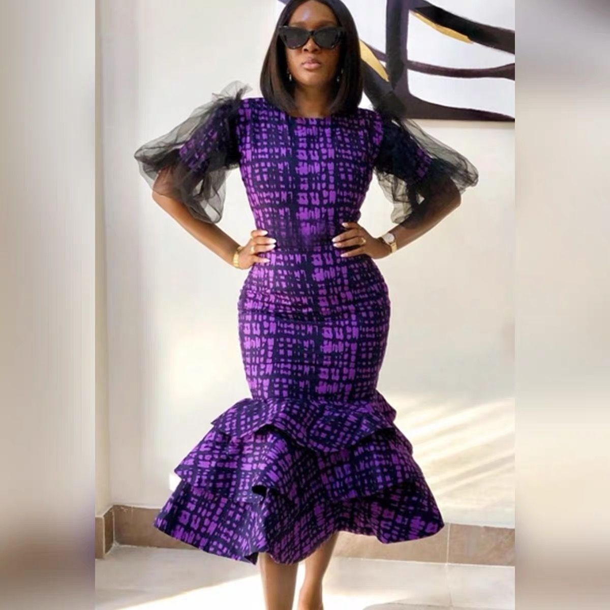 It’s my world ruffle dress EVD48 image