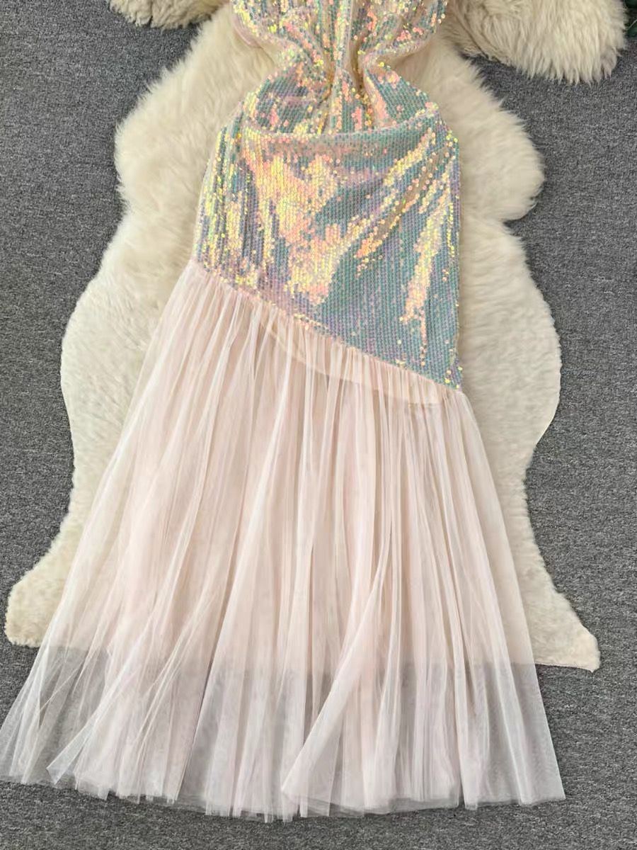 Company party glitter dress EVD54 image