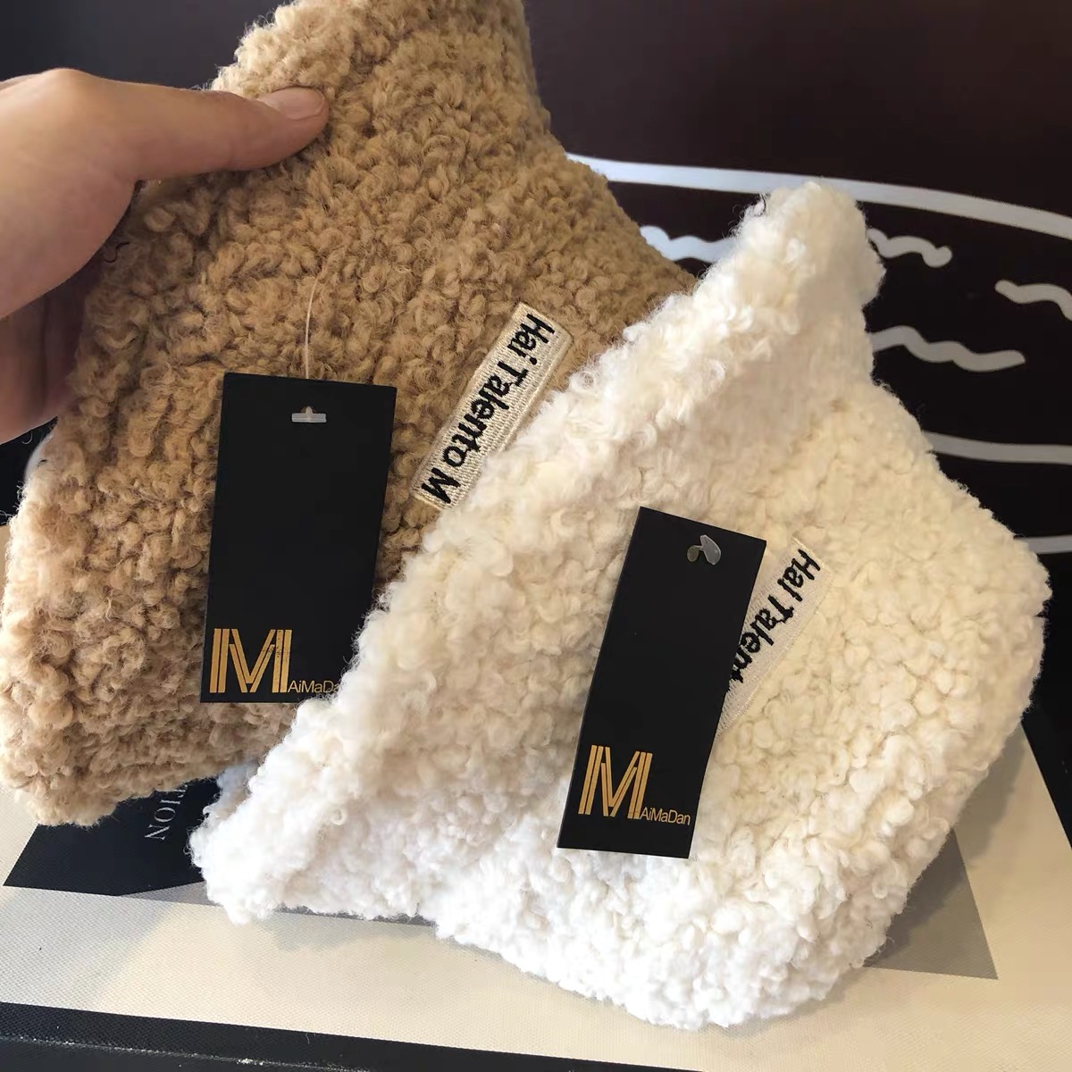 Ready knit babe bucket hat HW128 image