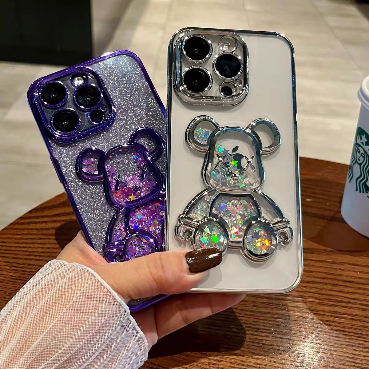 KAWS glitter phone case AC154 image