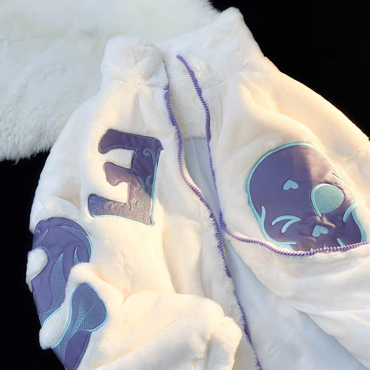 Call you tonight plush jacket CJ102 image