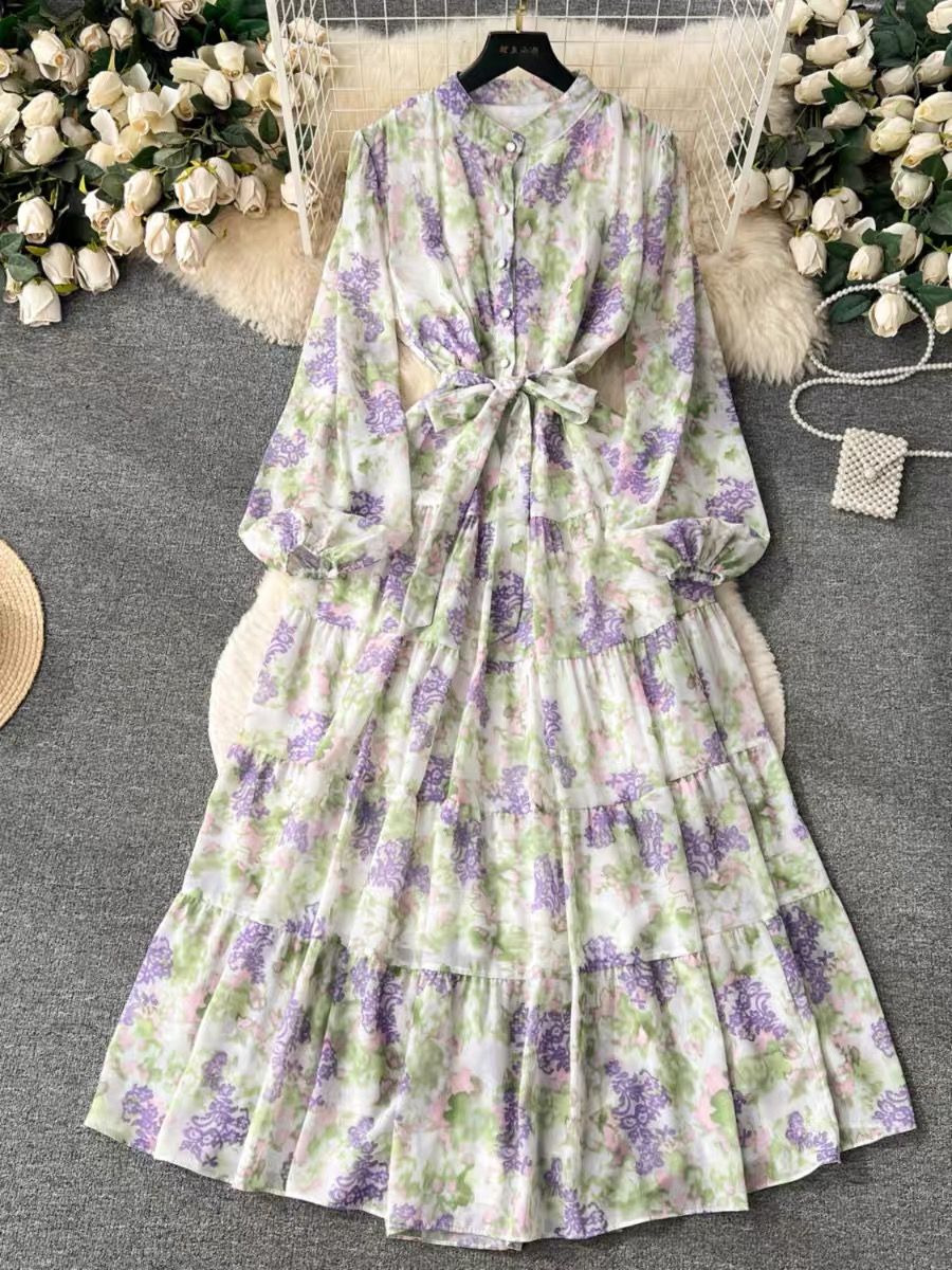 First option floral dress CD535 image