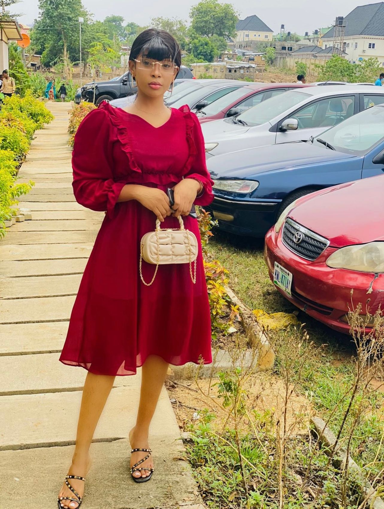 Frail baby cotton dress image