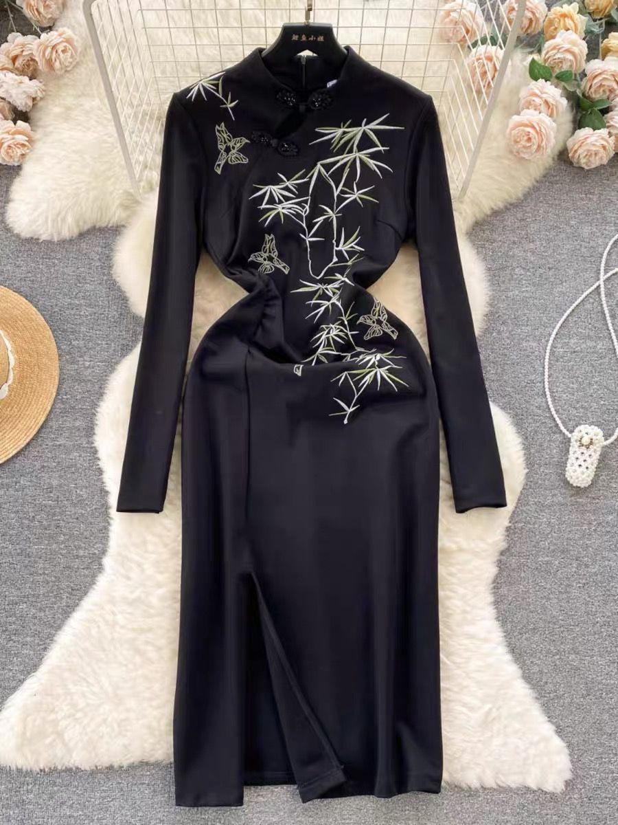 Enchanted night Asian dress FBC81 image