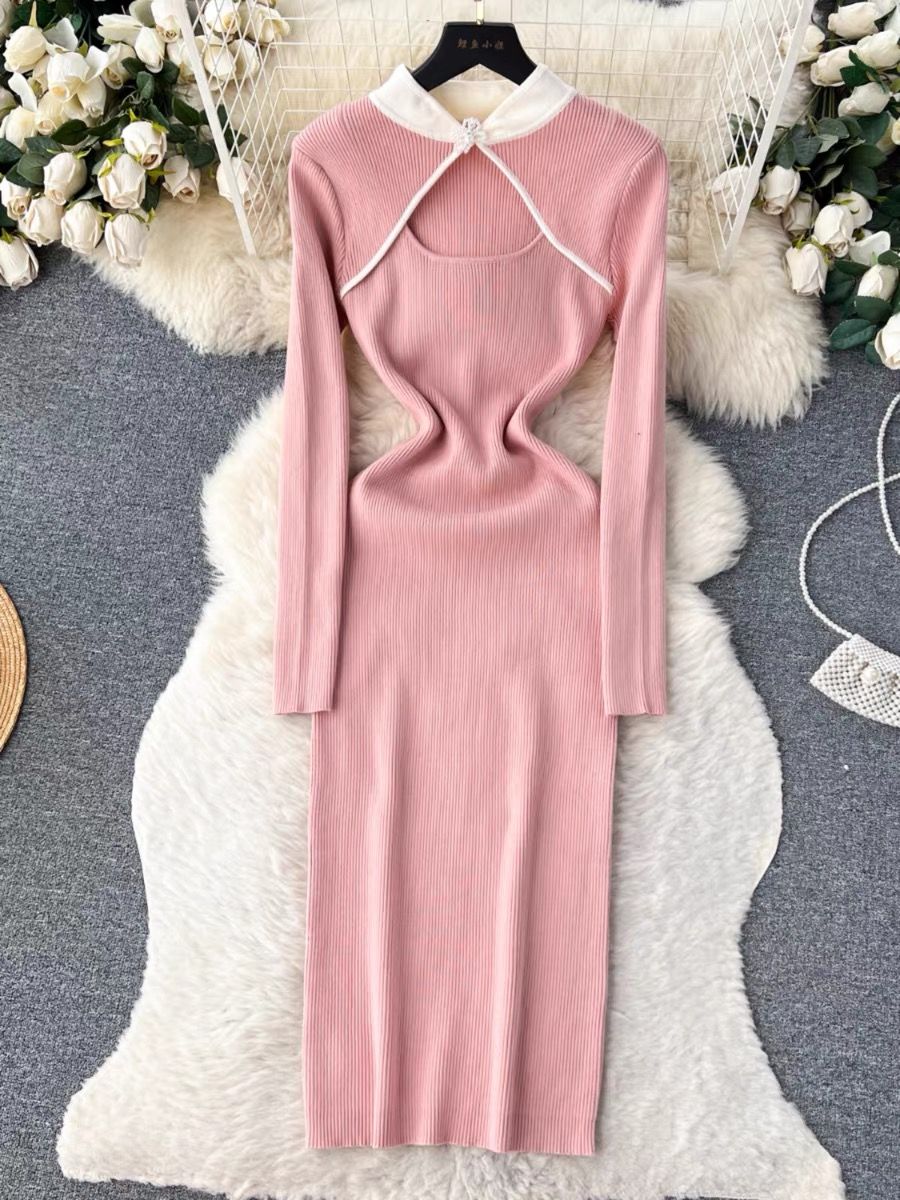 Paradise city knit gown KBC87 image