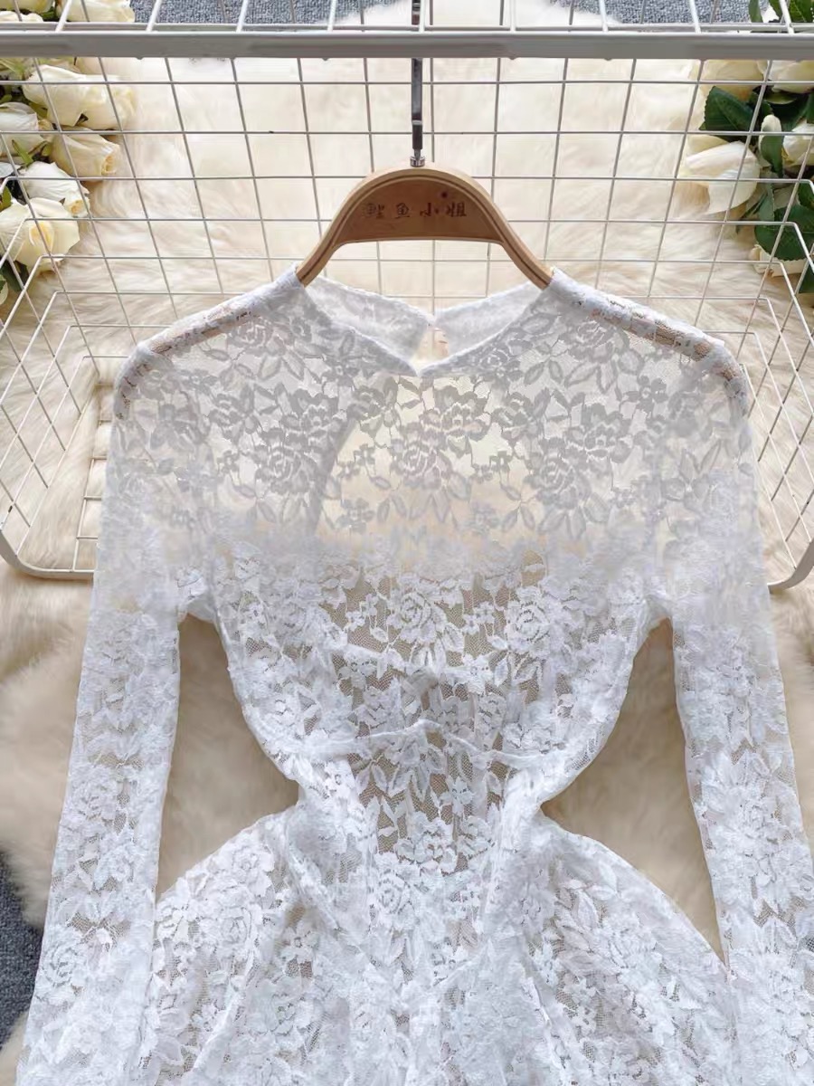 All chills lace dress CD552 image