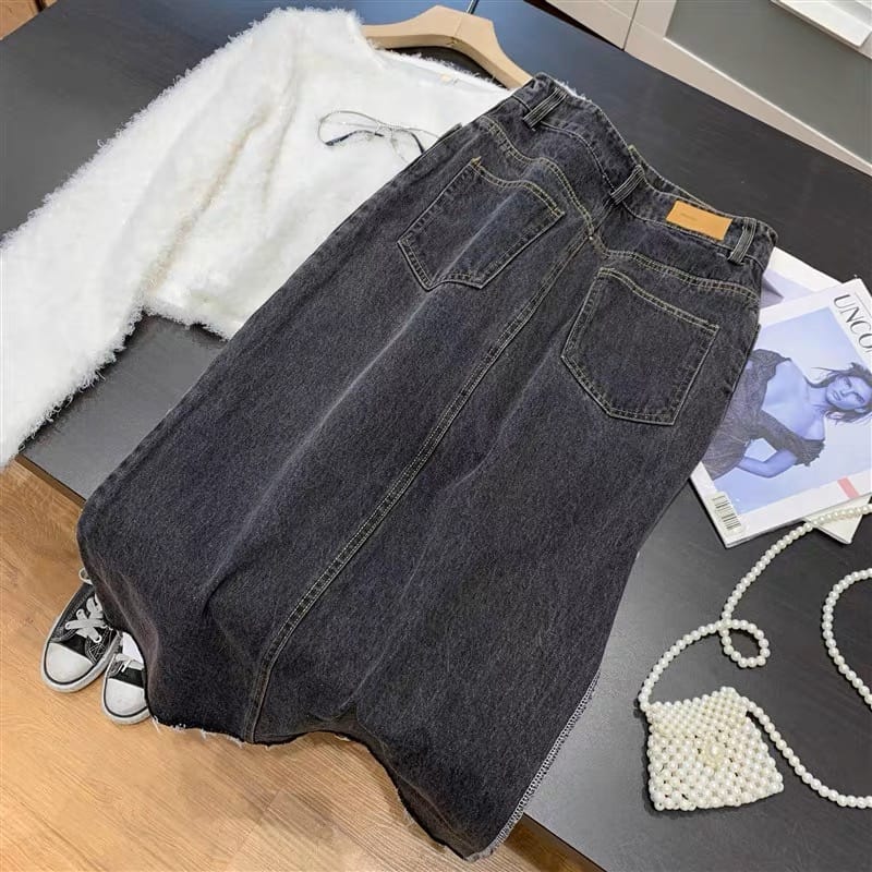 No limit Denim skirt image