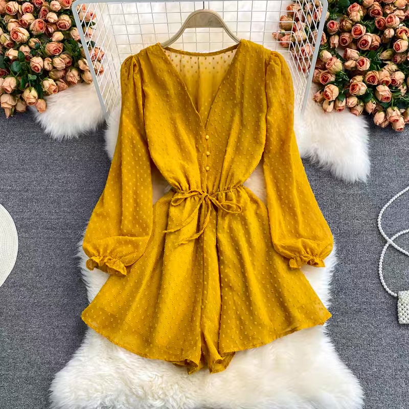 Setting the mood cotton jumpsuit JRZZ516 image