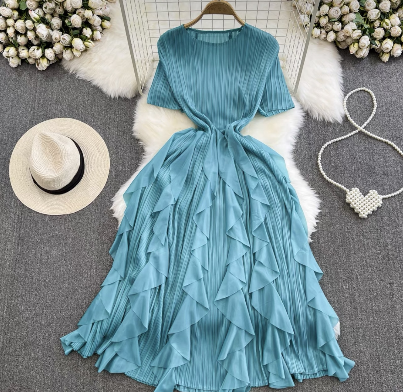 Strongest link ruffle dress FD284 image