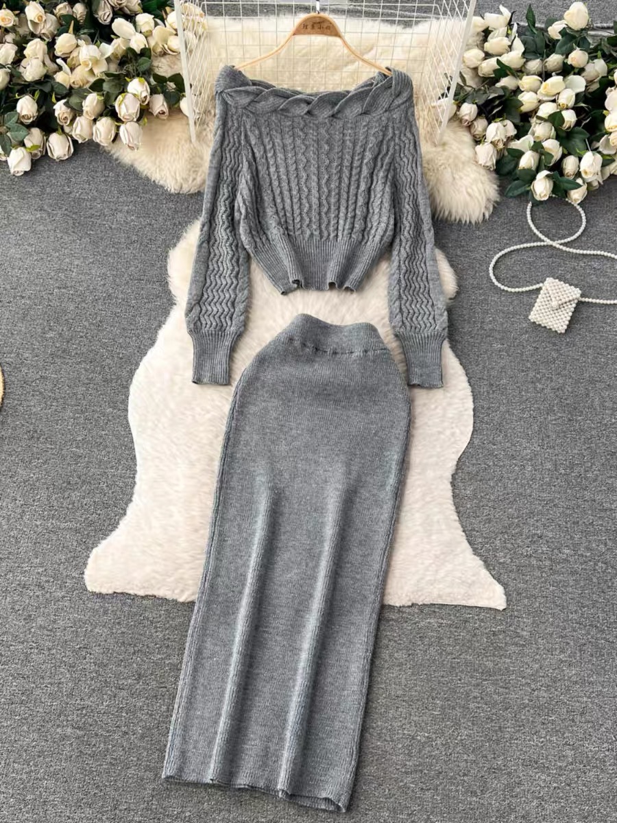 The lovers card knit set TPZZ2530 image