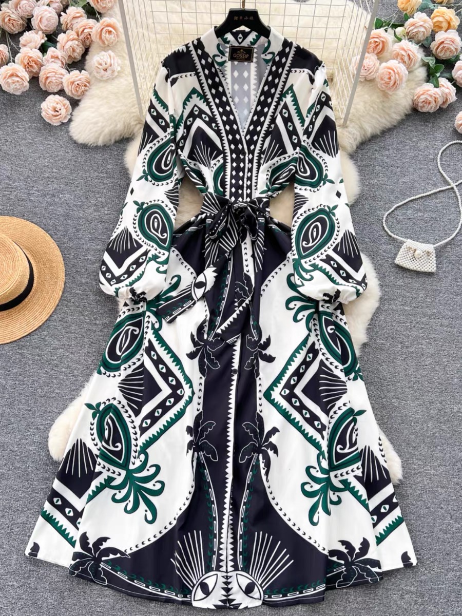 Wondering eyes designer dress ED75 image