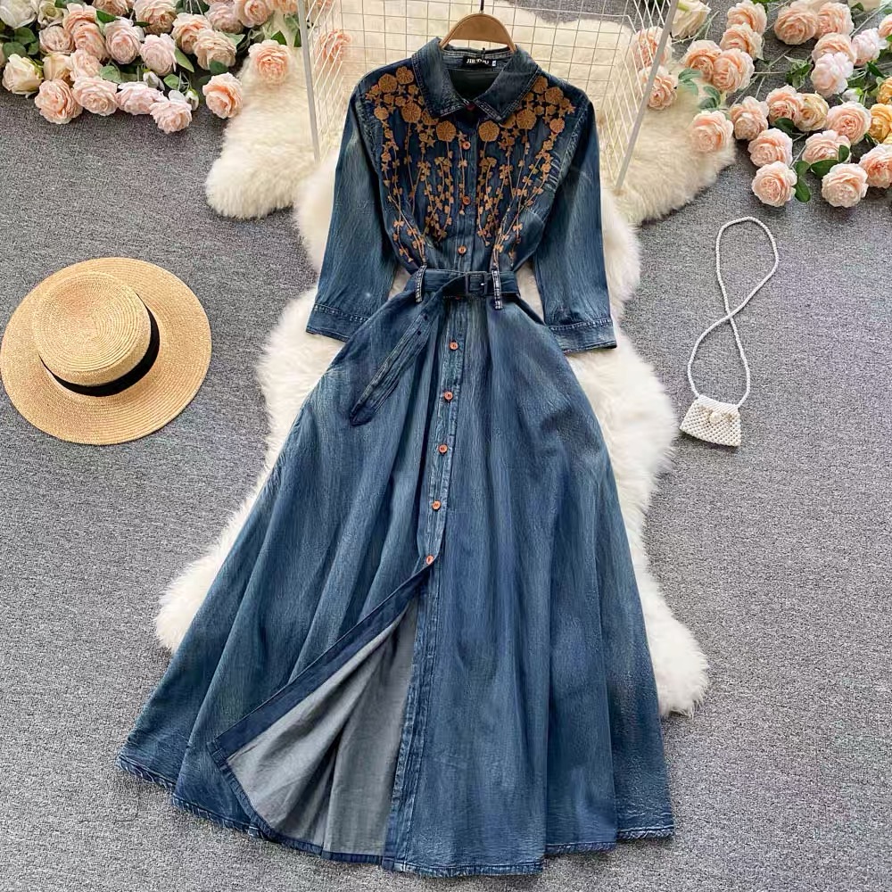 Amina denim dress DD4 image