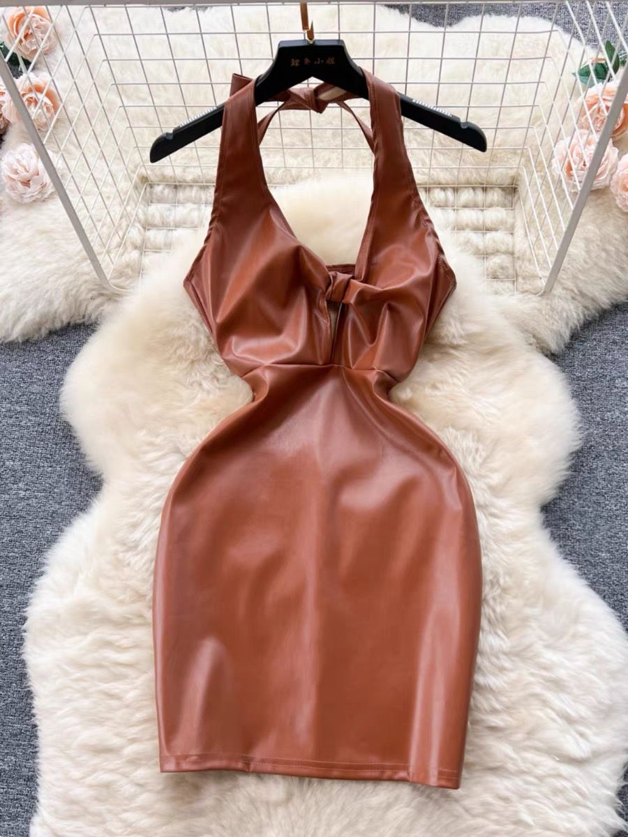 Leather babe gown CBC193 image