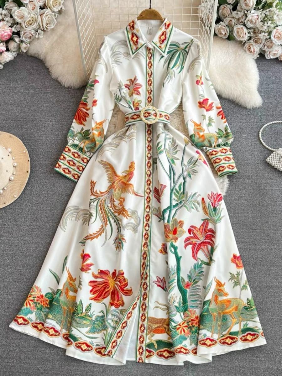 Your choice floral print dress ED144 image