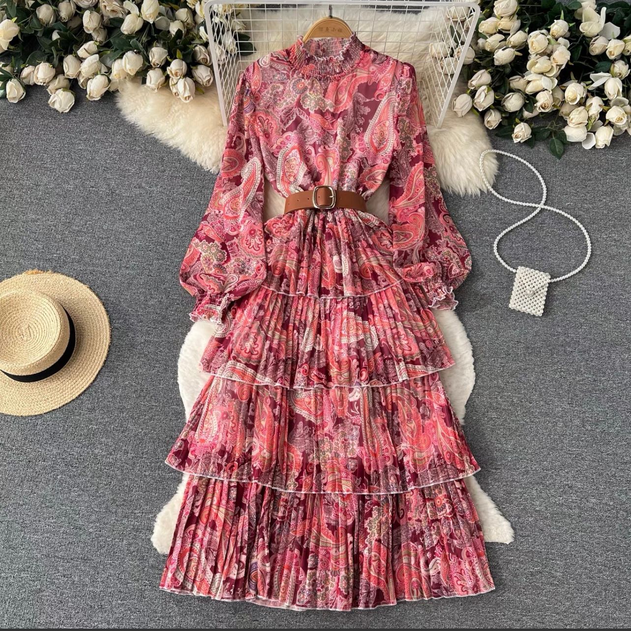 Electric shine dress CD504 image