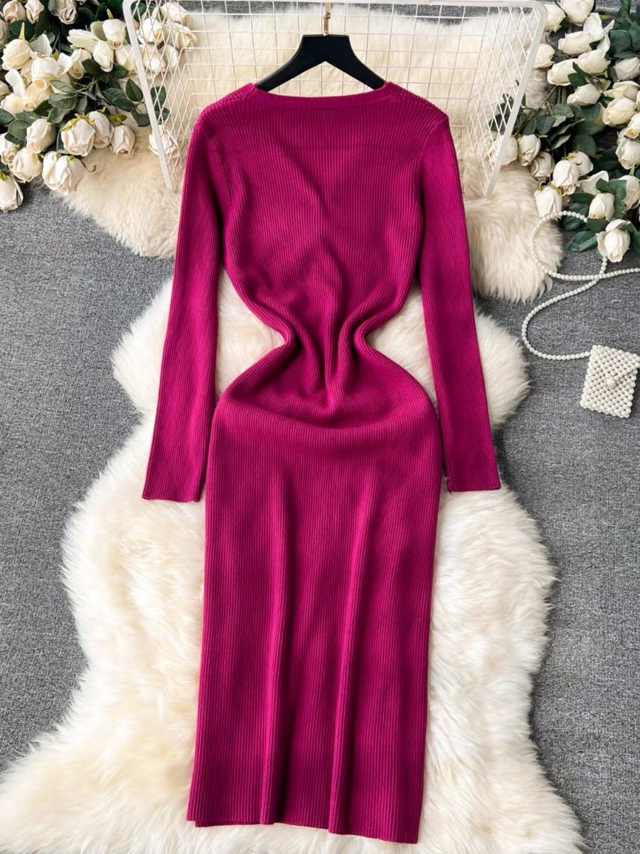 Slay blessings knitted dress KBC110 image