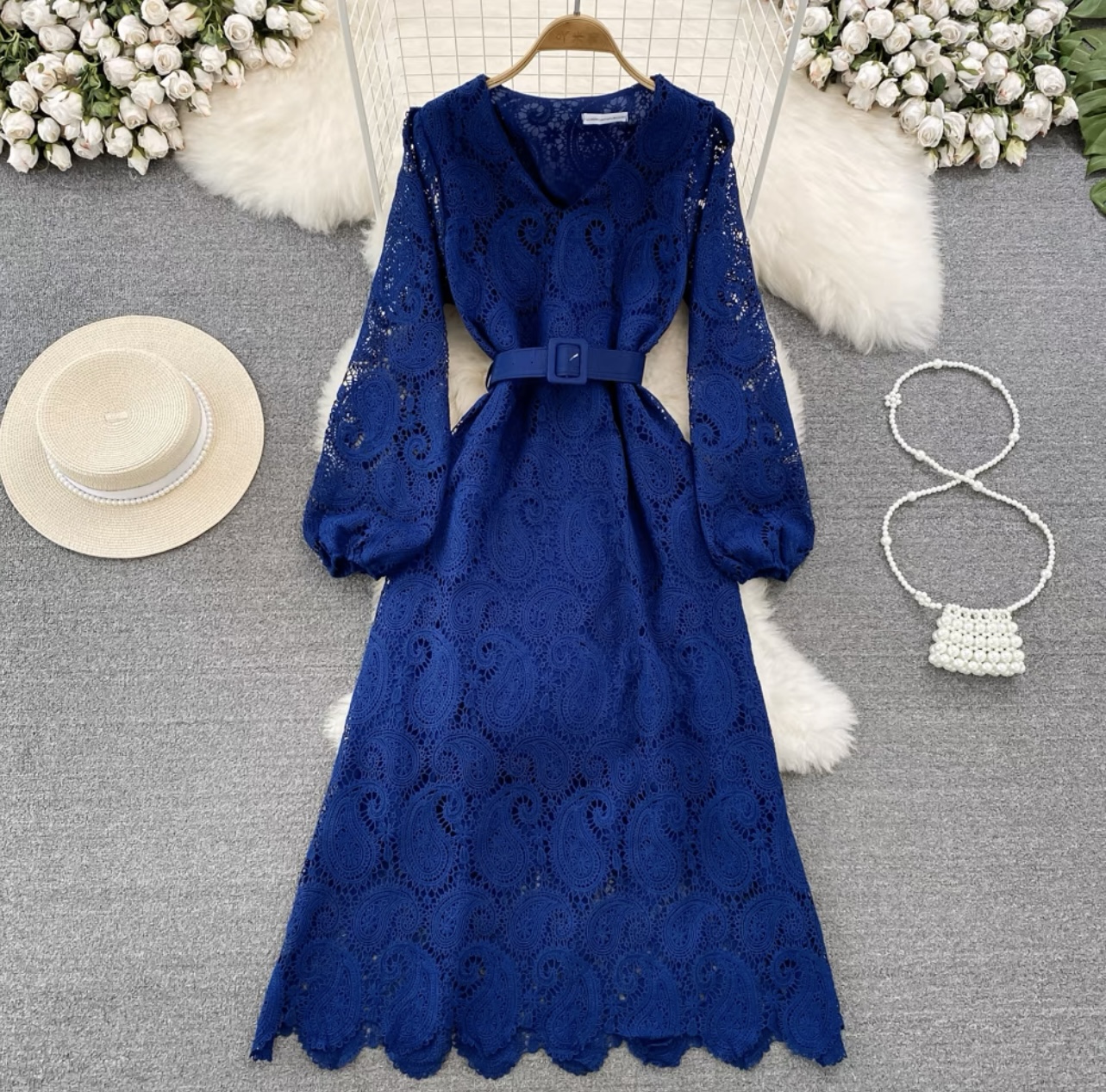 One a million lace dress FD207 image