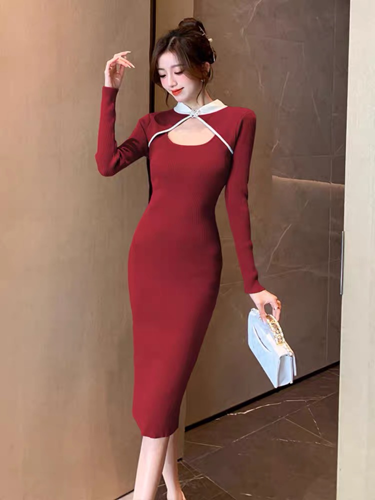 Paradise city knit gown KBC87 image