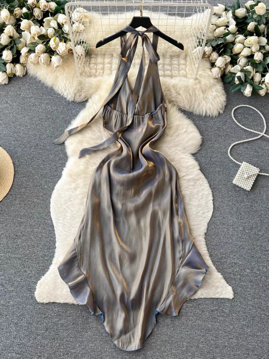 Unstoppable queen energy metallic dress EVD34 image