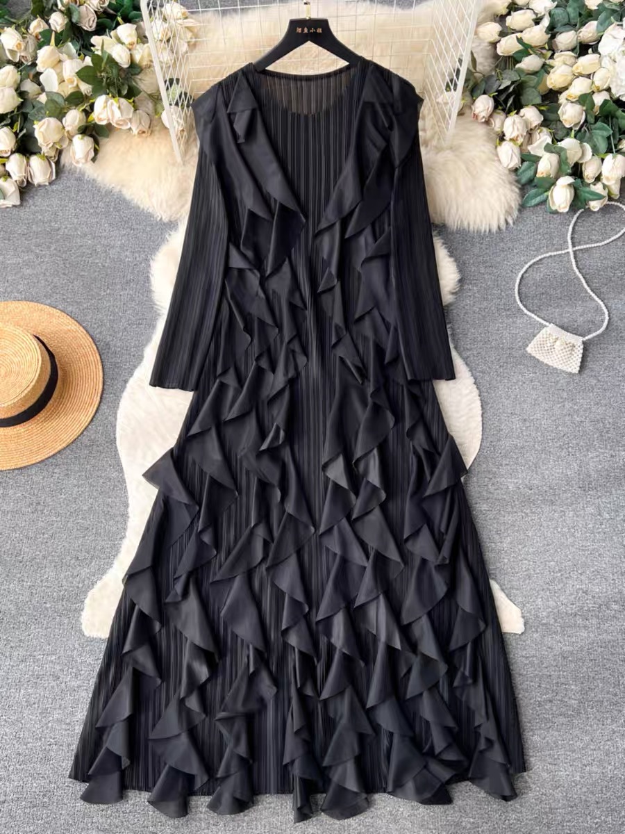 Moonlight lover miyaki ruffle dress FD560 image