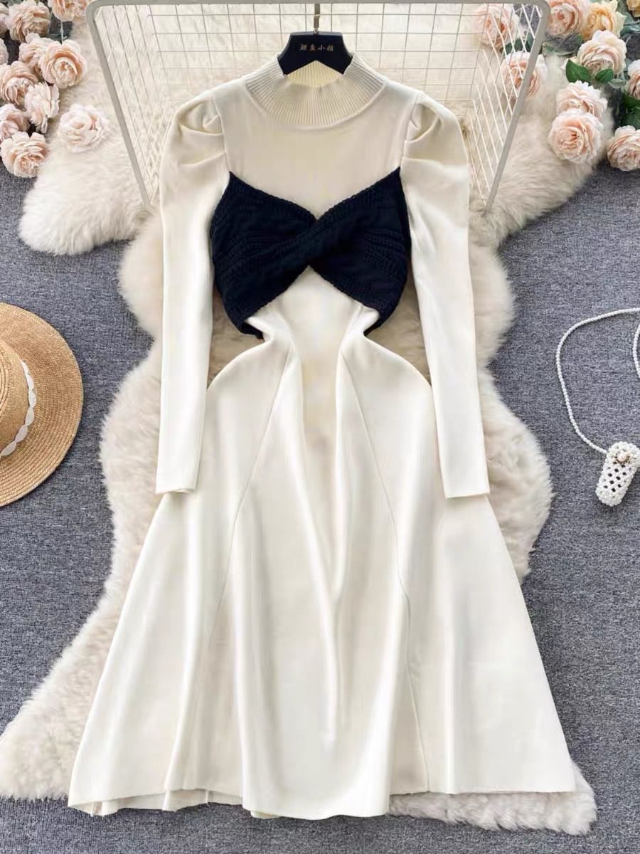 Here for the party crotchet style dress KD208 image