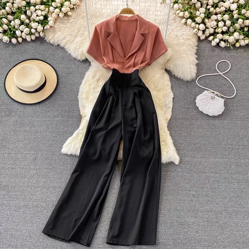 At my best short sleeves jumpsuit JRZZ373 image