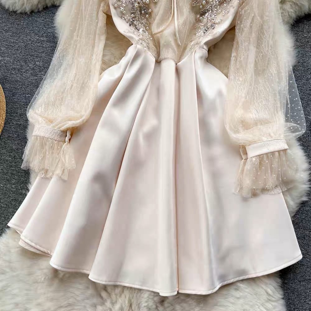 Cinderella rhinestone dress FD111 image