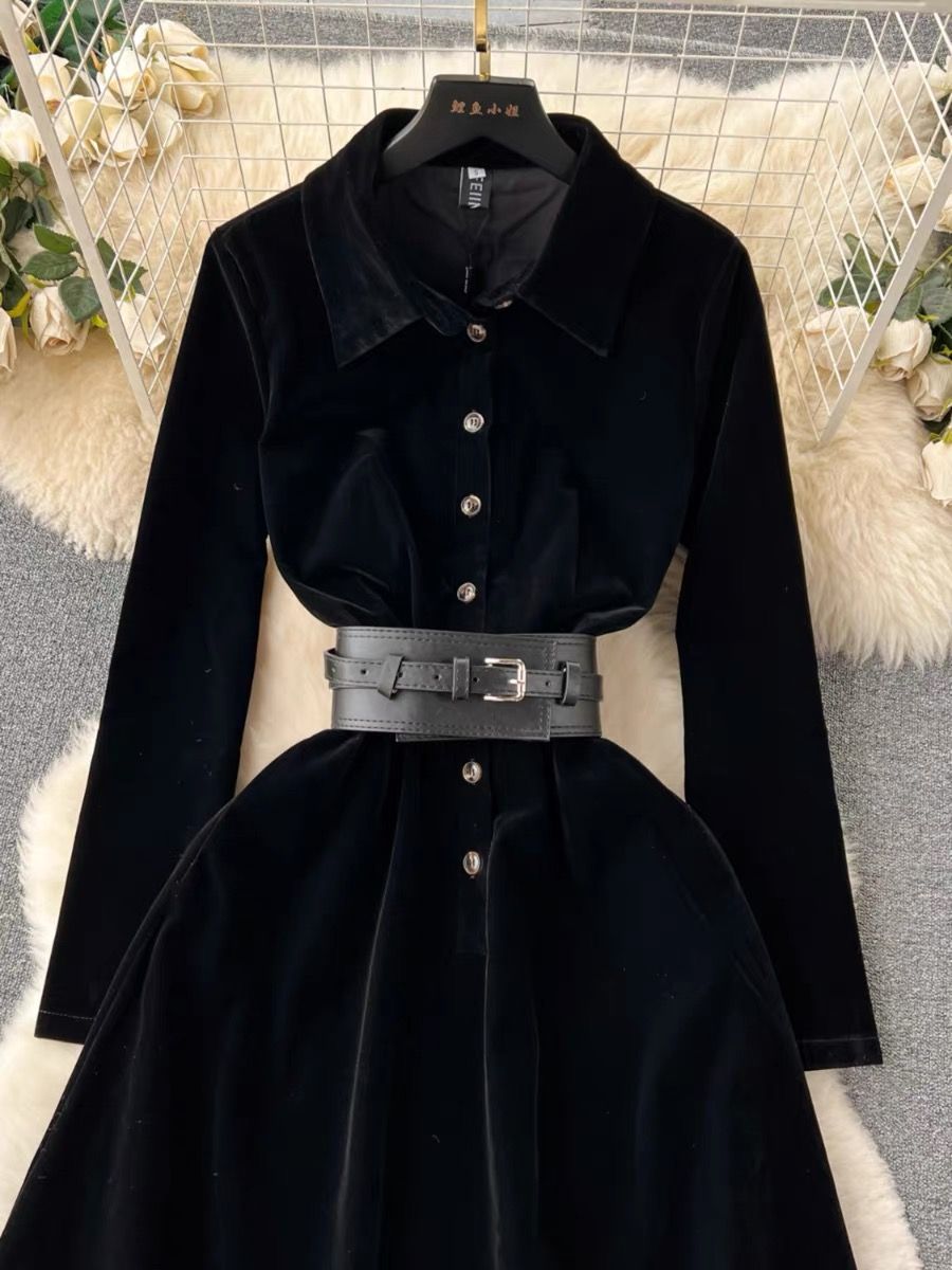 Your next formal meeting cashmere dress FD247 image