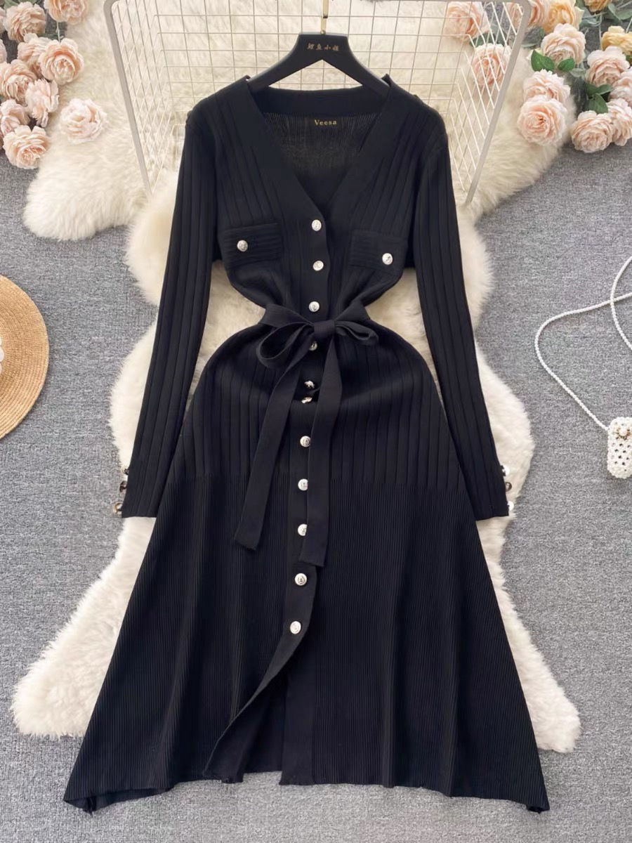 Clear as day knitted dress KD204 image