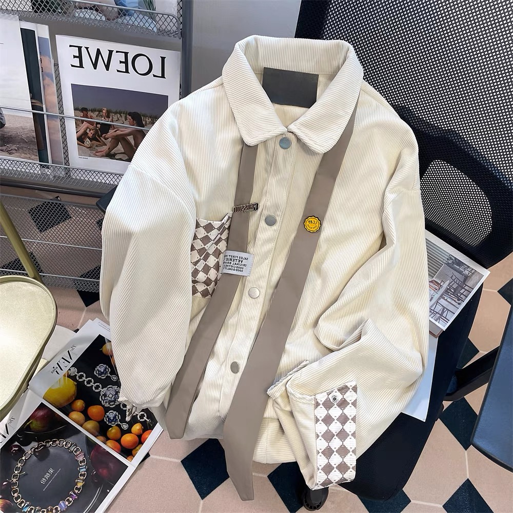 Billonaire girlfriend corduroy shirt SDZZ959 image