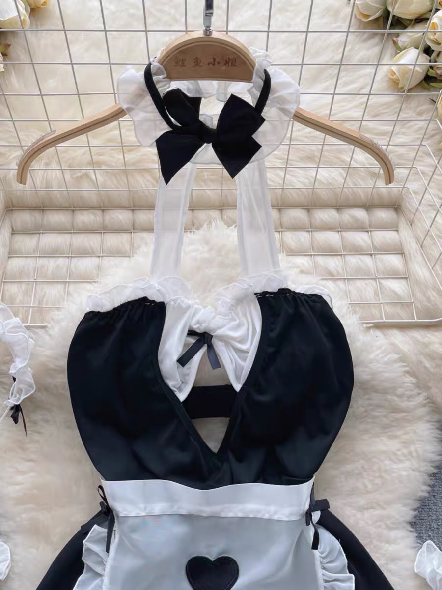 Just want you sexy Christmas maid set SE111 image