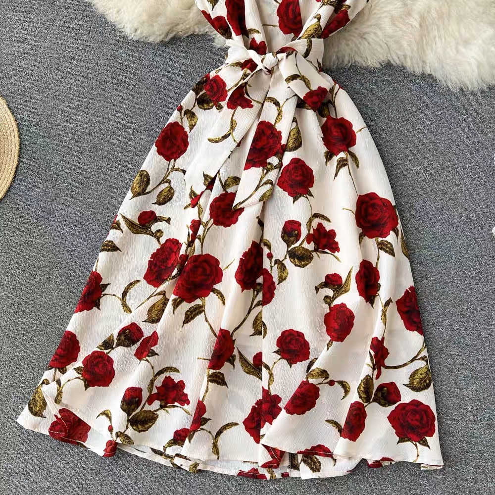 Giving you reasons halter dress CD183 image