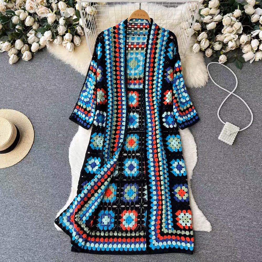 Picnic moves crotchet kimono KM108 image