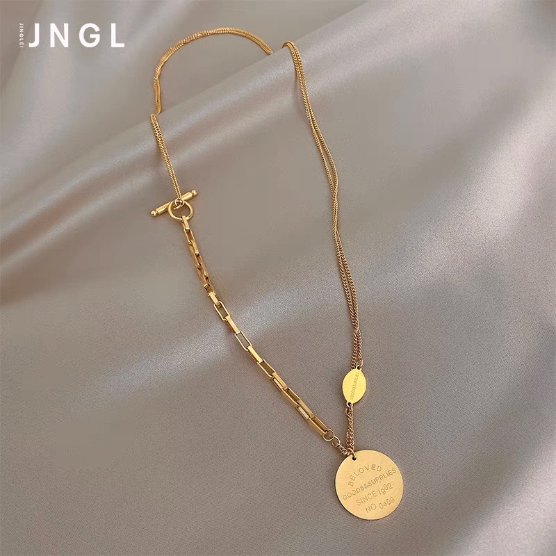 Egyptian beauty gold necklace JW129 image