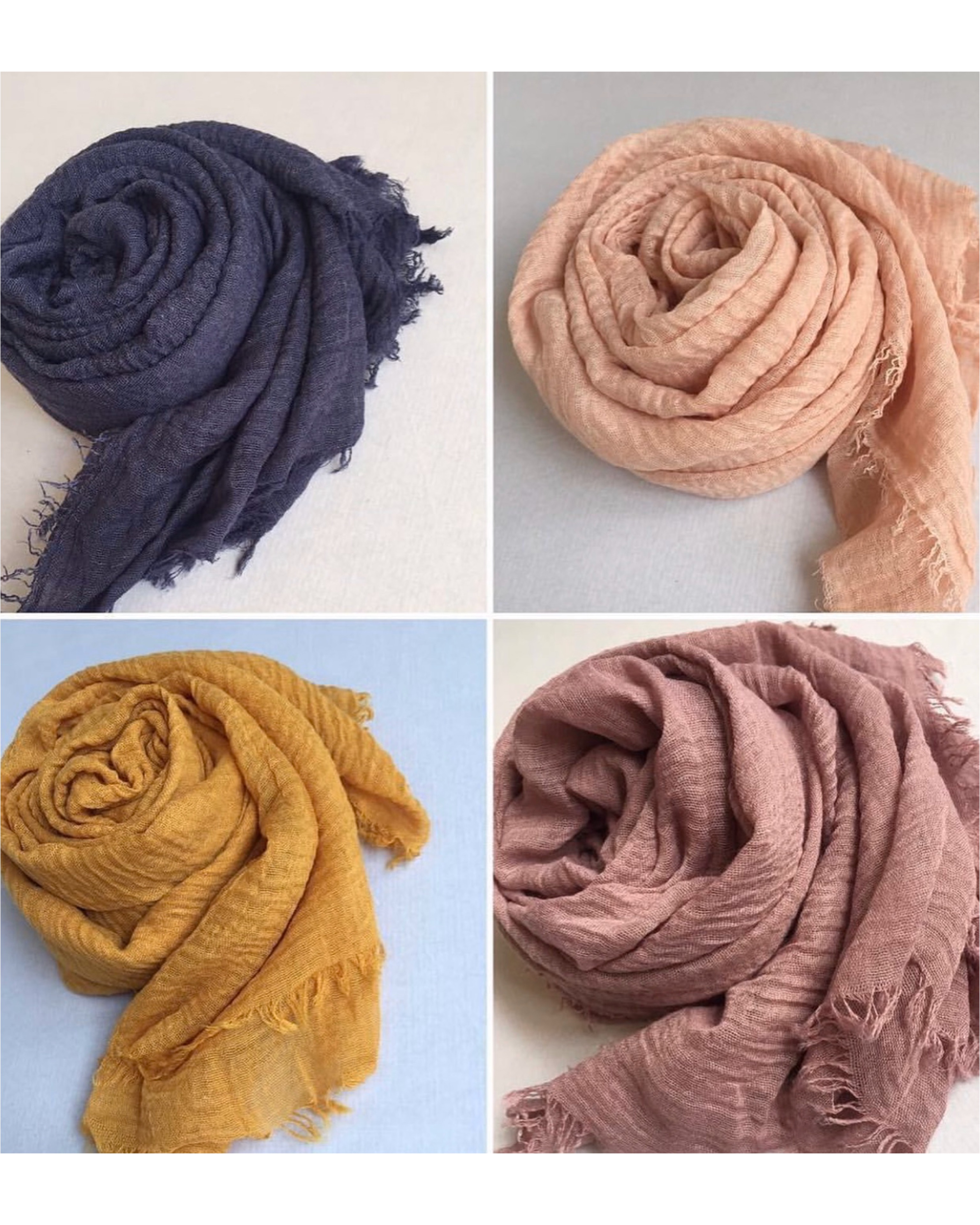 Crinkle cotton veil HW101 image