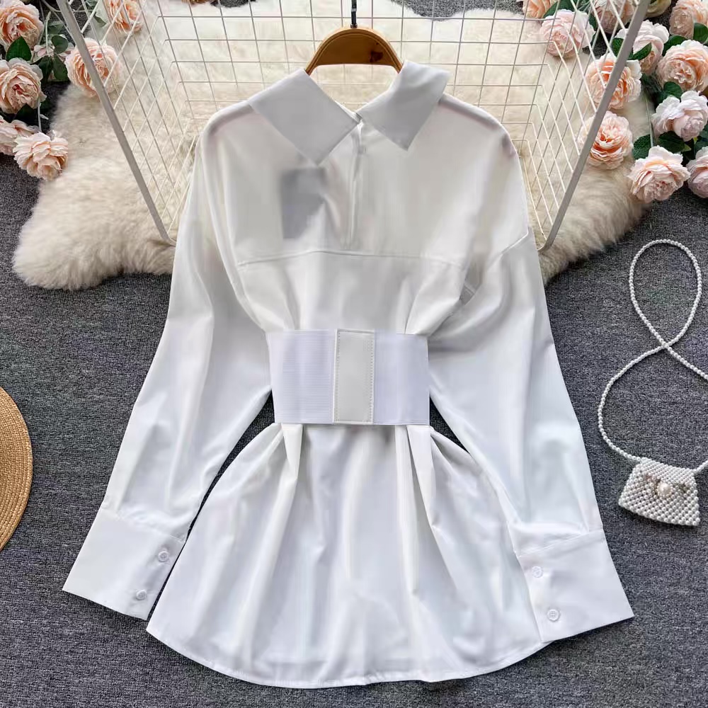 Staying pretty shirt dress SDZZ594 image