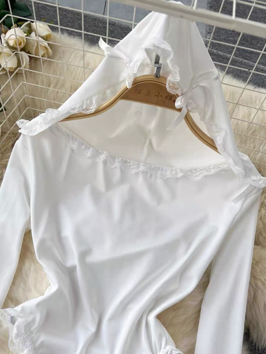 Shake it off bodysuit hoodie top TZZ2429 image