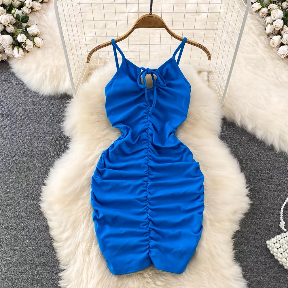 Most beautiful ruched gown image