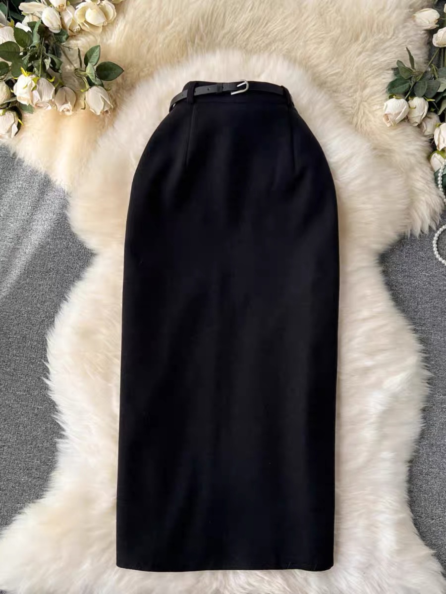 Don’t follow me formal skirt & belt SZZ438 image